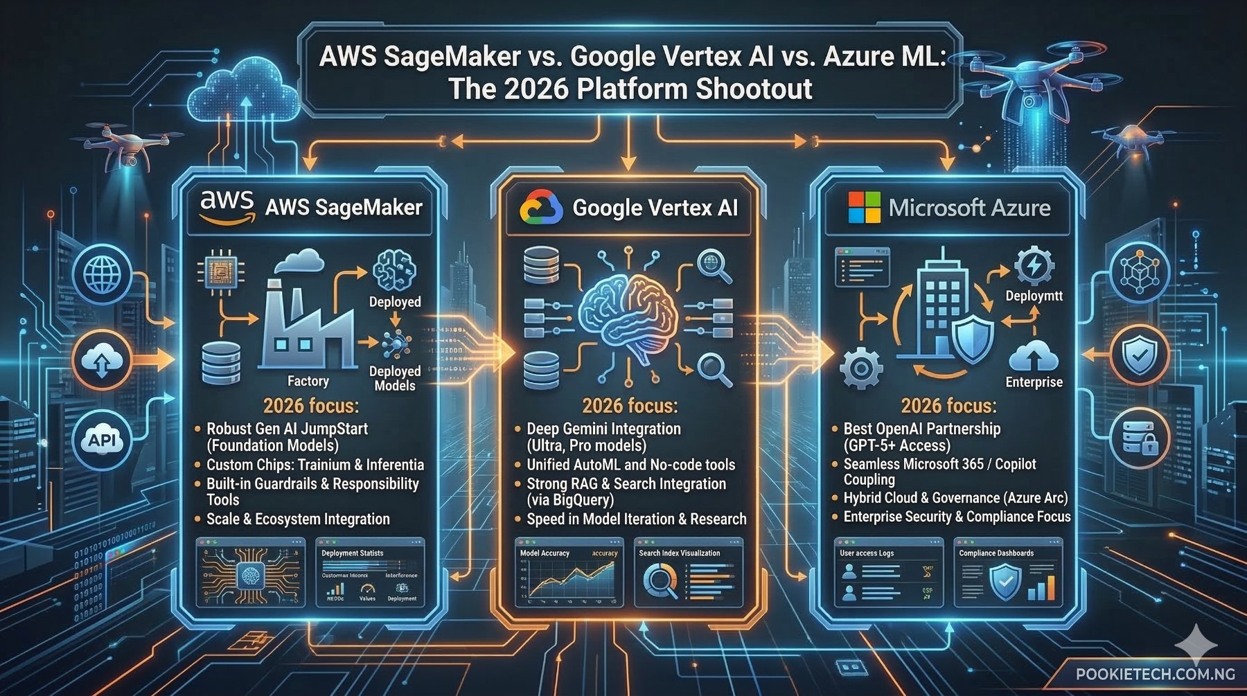 AWS SageMaker vs. Google Vertex AI vs. Azure ML: The 2026 Platform Sho